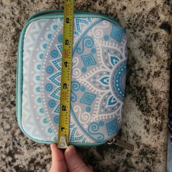 Ipsy Lemon Makeup Bag small bag and mosso bag - Picture 7 of 10